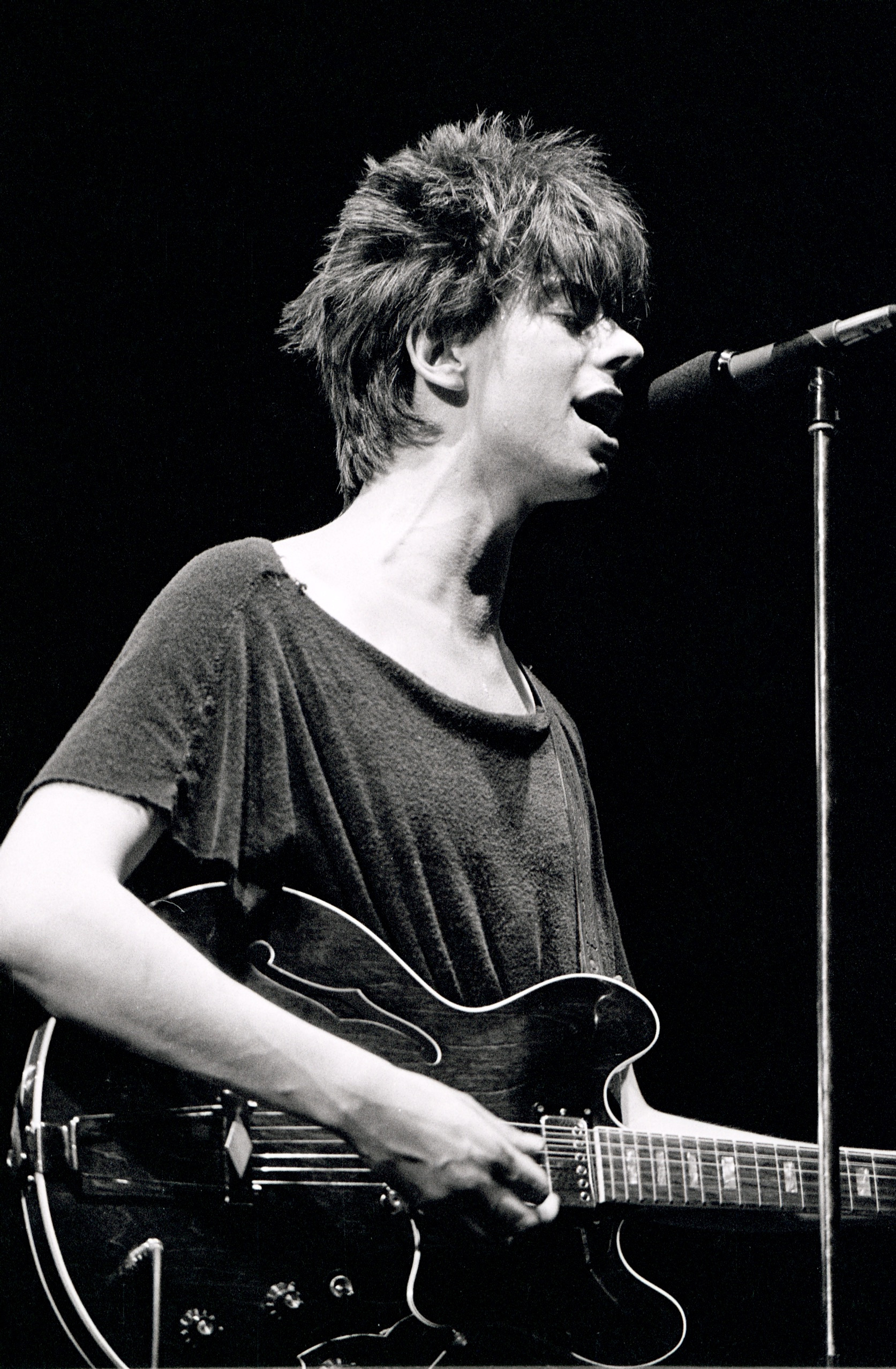 Echo and the Bunnymen's Ian McCulloch at WOMAD 1982