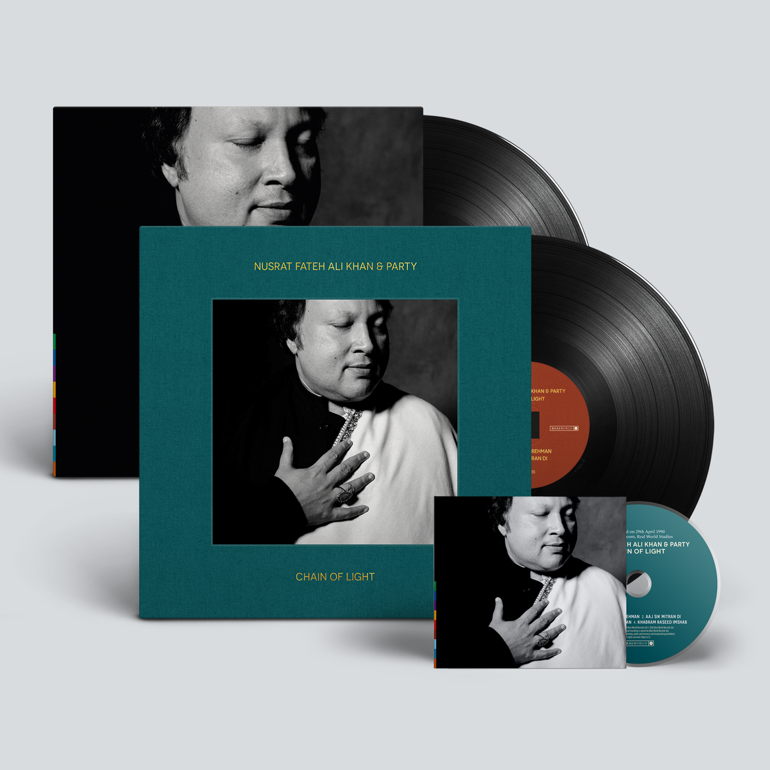 Nusrat Fateh Ali Khan & Party - Chain of Light CD & LP