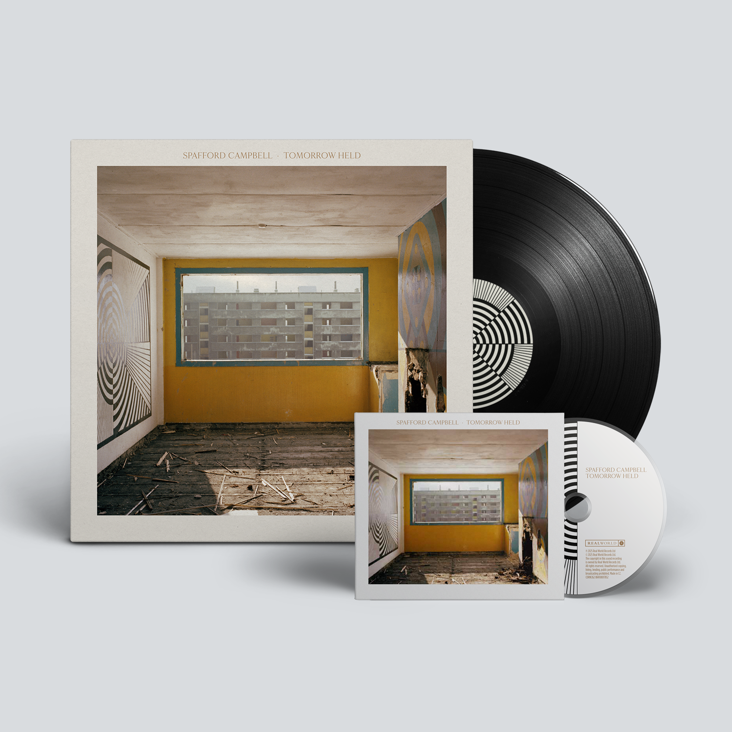 Spafford Campbell - Tomorrow Held on CD & LP.